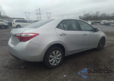 2016 Toyota Corolla Le from USA, damaged, VIN 2T1BURHE2GC513607